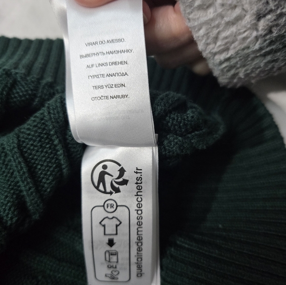 Ralph Lauren Black label Cotton Shawl Collar Sweater buckle size Medium - Picture 12 of 14